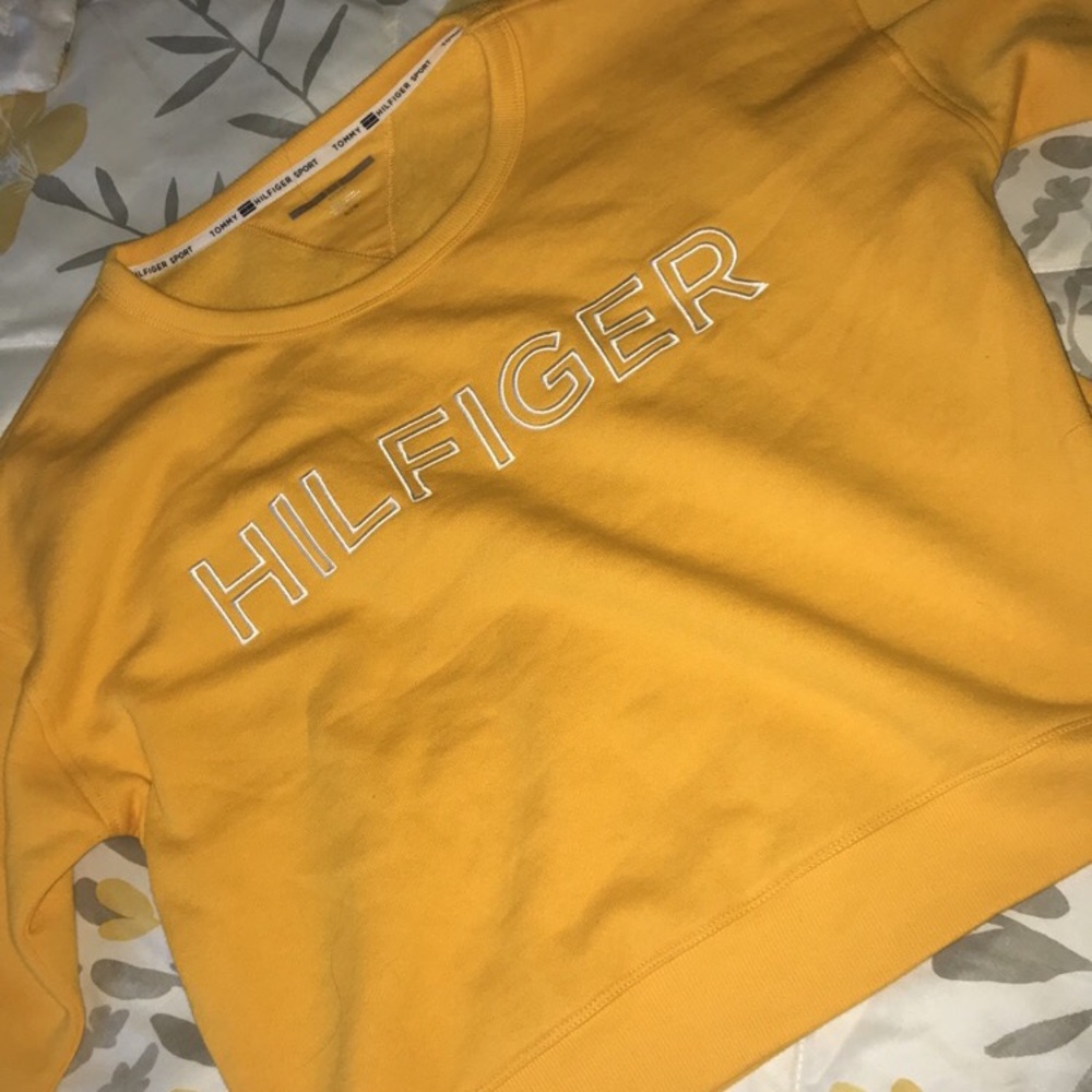 Yellow Tommy Hilfiger Sport Crewneck